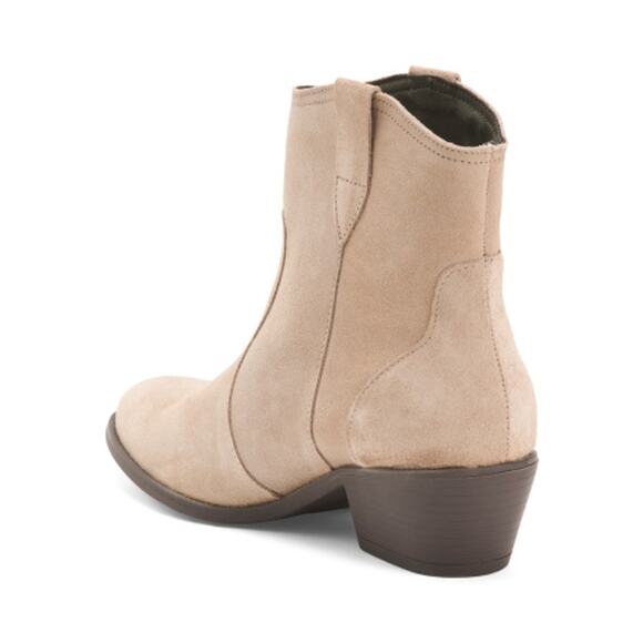 BARBOUR Suede western Booties size 39 - Picture 2 of 3